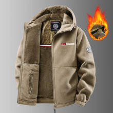 Load image into Gallery viewer, Men Heated Fleece Jacket Winter Thermal Outdoor Tactical Coat