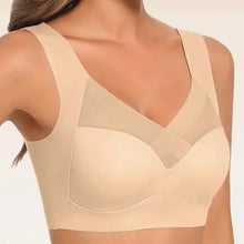 Load image into Gallery viewer, 1Pc Women Lace Sport Bras Plus Size Seamless Bra Bralette Backless Lady Brassiere Vest Female Gathers Shock-Proof Wireless L-3XL