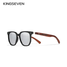 Load image into Gallery viewer, KINGSEVEN Men&#39;s Polarized Wood Sunglasses - Fashion Driving Eyewear