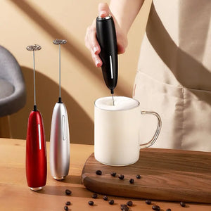 Handheld Milk Frother Electric Foam Maker Drink Mixer Coffee Cappuccino Whisk