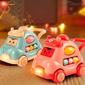 Interactive Luminous Music Car Toy: Educational Fun for Kids