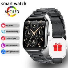 Load image into Gallery viewer, New Ultra Thin Smart Watch men 1.96" AMOLED 360*360 HD Pixel Display Always Show Time Call Reminder Smartwatch Ladies For huawei