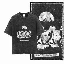 Load image into Gallery viewer, SA ASTRONAUT SPACE THEMES Printed Cotton Acid Washed Graphic Unisex T Shirt Cool Streetwear Men Tshirts Big Size Tee for men