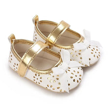 Load image into Gallery viewer, Meckior Newborn Toddler Princess Shoes - Cute Bow Anti-slip Casual Baby Shoes