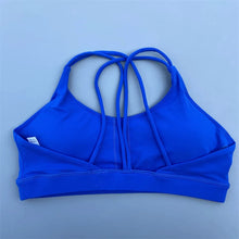Load image into Gallery viewer, Solid Color soft high strength Women Fitness Bra Tight Sport Top Comprehensive Training Gym Yoga Underwear  Tight With Chest Pad