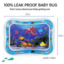 Load image into Gallery viewer, Inflatable Baby Water Mat - Tummy Time Toddler Pad for Early Education Play