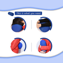 Load image into Gallery viewer, Solid Color Long Round Neck Pillow Washable Cylindrical Pillow For Bedroom Room Seat Head Rest Neck Support Travel Cushion