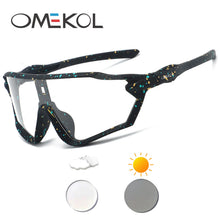 Load image into Gallery viewer, Photochromic Cycling Glasses Sports Bike Sunglasses Men Women Mtb Bicycle Eyewear Baseball Softball Sun Glasses