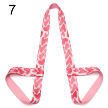 Load image into Gallery viewer, Nylon Colorful Straps Yoga Mat Strap Belt Adjustable Sports Sling Shoulder Carry Strap Belt Exercise Stretch Elastic Yoga Belt