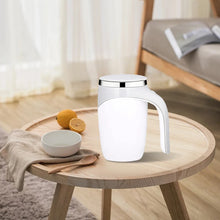 Load image into Gallery viewer, Automatic Stirring Cup Mug Rechargeable Portable Coffee Electric Stirring Stainless Steel Rotating Magnetic Home Drinking Tools
