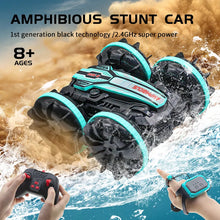 Load image into Gallery viewer, Amphibious RC Stunt Car - Double-Sided Flip, All-Terrain Drift, Outdoor Toy for Boys