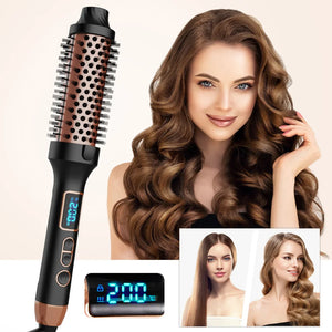 Hot Air Brush! Volumize & Curl, 1-Step Styling