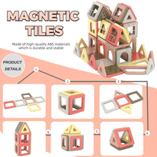 Load image into Gallery viewer, 173 PCS Mini Magnetic Building Tiles - STEM Learning Toy for Kids, Educational Gift