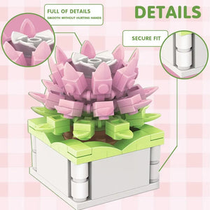Flower Bouquet Building Kit - Romantic Toy for Kids, Christmas Gift