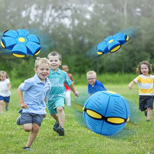 Load image into Gallery viewer, Blue Flying Saucer Ball - Outdoor Parent-Child Toy, Foot Magic Deformation Stress Relief