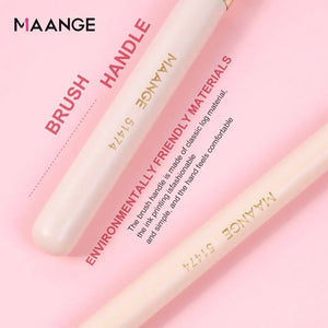 MAANGE 4PCS Face Makeup Brush Set - Foundation, Concealer, Soft Bristles, Gift Box