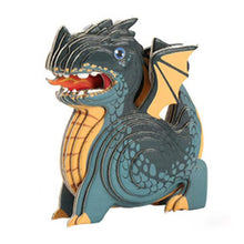 Load image into Gallery viewer, Dinosaur 3D Paper Puzzle DIY Educational Toy for Kids