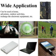 Load image into Gallery viewer, 20W Foldable Solar Panel Power Bank - Portable Charger for Camping and Outdoor Use