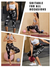 Load image into Gallery viewer, Women's High Waisted Capri Pants Super Soft Tummy Control No See Through Workout Yoga Running Athletic Push Up Gym Leggings