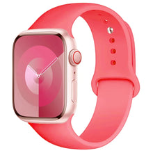 Load image into Gallery viewer, Silicone Band For Apple Watch strap 44mm 45mm 40mm 41mm 42-38mm 45 mm sport bracelet iwatch series 8 7 6 5 4 3 SE 9 Ultra 2 49mm