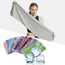 Load image into Gallery viewer, 30x100CM Breathable Cooling Towel Quick Dry Gym Yoga Running Camping Absorbent