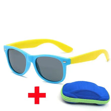 Load image into Gallery viewer, Baby Sunglasses with Glasses Box Boys Girls Outdoor Goggles Sun Glasses AC Lens Safety Glasses and Cases Gift for Kids