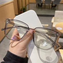 Load image into Gallery viewer, Anti-blue Light Glasses for Women with Regular Eyeglass Frame Finished Retro Flat Light Frame