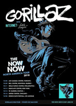 Load image into Gallery viewer, Virtual Anime Rock Band Gorillaz Poster Modern Music Album Cover Canvas Painting Wall Art for Club Living Room Home Decor Mural
