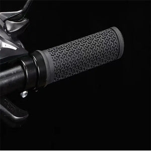 Non-Slip Rubber Bicycle Handlebar Grips - Ergonomic, Soft & Comfortable for BMX/Mountain