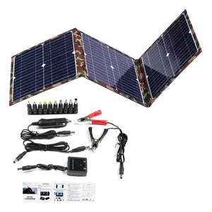 100-800W Foldable Solar Panel Kit | Portable Power Station, MPPT Generator for Car, Boat, Camping