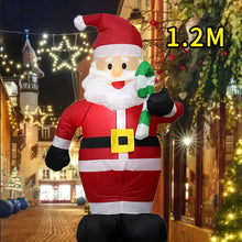 Load image into Gallery viewer, Christmas Inflatable Decoration Toy Built-in LED Lights Inflatable Model Ornament Xmas Party New Year Garden Indoor Outdoor Deco