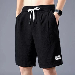 Men's Silk Sports Shorts - Breathable Loose Fit Casual Fashion XL-XXXL