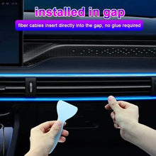 Load image into Gallery viewer, RGB Car Interior Atmosphere Light Strip 5M App Control Ambient LED Light USB Fiber Optic Lamp Decor for Auto DIY Universal Fit