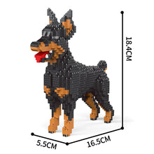 Load image into Gallery viewer, KNEW BUILT Dachshund Dog Model Mini Building Block Toy Set 9 Style for Pet Enthusiasts Teddy Hughes Corgi Collie Pet Style Brick