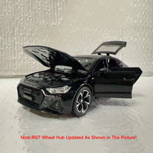 Load image into Gallery viewer, 1:32 RS7 Sportback Miniature Model Toy Cars Alloy Diecast 6 Doors Opened with Pull Back Rubber Tires Ornament Vehicle Toys Gifts