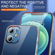 Load image into Gallery viewer, Ultra Thin Clear Phone Case For iPhone 11 12 13 14 15 16 17 Pro X XR XS Max Mini 7 8 Plus Silicone Soft Transparent Back Cover