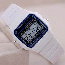 Load image into Gallery viewer, Fashion Sports Men's Digital Watch Top Brand Simple Square LED Display Casual Silicone Strap Electronic Clock for Men