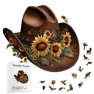 Alien Animal Wooden Puzzle: Difficult Magic Toy, Irregular Shape, Gift Idea