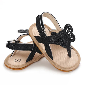 Baby Girl Sandals: Summer, Bowknot, Anti-Slip, Meckior