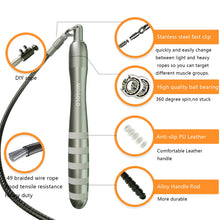 Load image into Gallery viewer, Crossfit Speed Jumping Rope Home Gym Steel Wire Durable For Men Fast Jump Rope loss weight Sport Exercise Workout Equipments