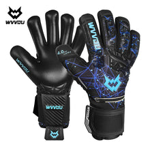 Load image into Gallery viewer, WVVOU Soccer Goalie Gloves for Adults and Youth, High Performance Goalkeeper Gloves with 5 Detachable Finger Saves