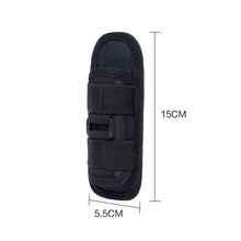 Load image into Gallery viewer, Tactical MOLLE Flashlight Pouch - 360° Rotatable Nylon Torch Holster Case Outdoor Use