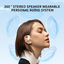 Load image into Gallery viewer, Bluetooth 5.4 Open Wireless Earphone 180° Rotation Adjustable Left Right Ear Universal Headset With Mic For Sport Business Music