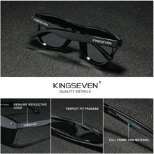 Load image into Gallery viewer, Genuine KINGSEVEN Polarized Sunglasses Fashion Eyewear Integrated Lens Men Women