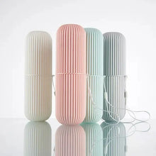 Load image into Gallery viewer, Portable Toothbrush Toothpaste Holder Toothbrush Case Travel Farewell Hotel Disposable Toothbrush-paste Camping Storage Box