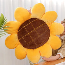 Load image into Gallery viewer, Sunflower Throw Pillow,Flower Shaped Pillows Floor Pillow Seating Cushion,Seating Cushion,Cute Room Decor &amp; Plush Pillow for Bed