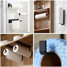 Load image into Gallery viewer, Kitchen Paper Towel Rack! Carbon Steel, Wall Mount