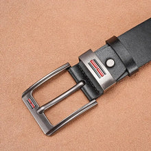 Load image into Gallery viewer, Genuine Leather For Men's High Quality Buckle Jeans Cowskin Casual Belts Business Cowboy Waistband Male Fashion Designer 2025New