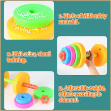 Load image into Gallery viewer, Children Dumbbell Sports Toys Parish Outdoor Activity Games Aids Adjustable Weight Dumbbells Grow Up Physical Training Boys Game