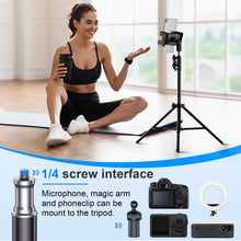 Load image into Gallery viewer, Xnyocn Tripod Floor Tablet Stand Adjustable Holder Mount Support for iPad Air Pro 12.9 Mini Xiaomi 4-13 Inch Lazy Holder Bracket